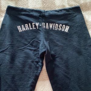 Vintage Harley Davidson flare sweatpants